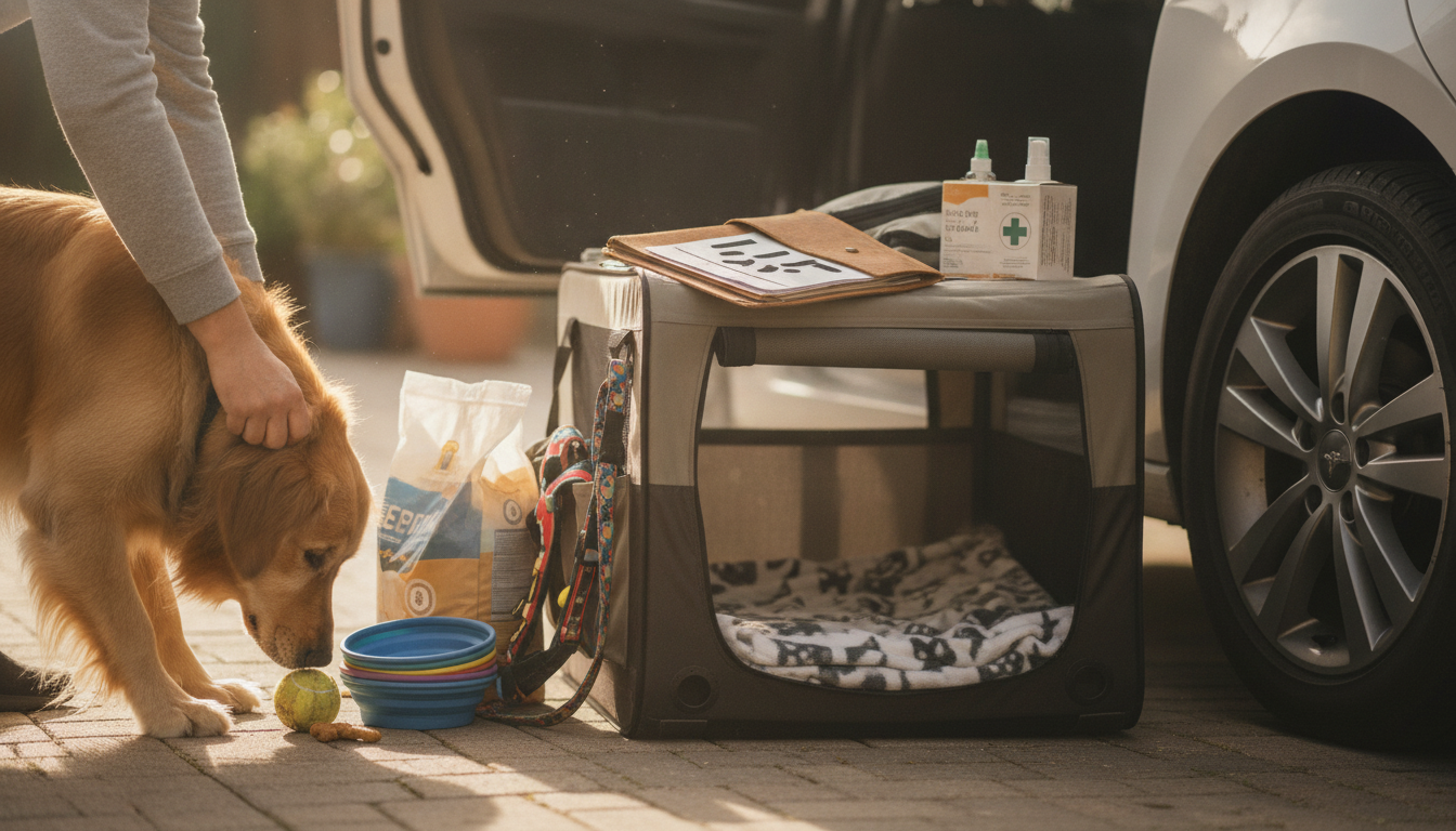 Dog Travel Essentials: Safety, Food, Comfort & Papers